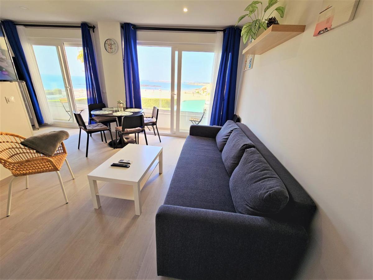 Oceanfront Duplex With A Rooftop Pool And Terrace El Puerto de Santa Maria Bagian luar foto