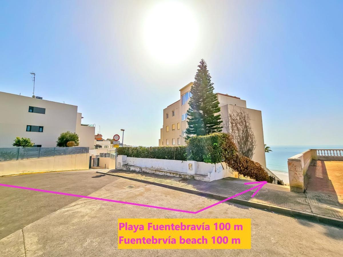 Oceanfront Duplex With A Rooftop Pool And Terrace El Puerto de Santa Maria Bagian luar foto